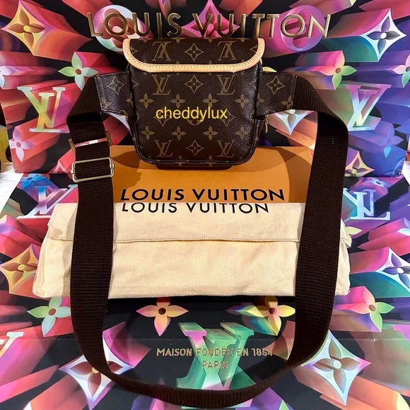 🛑SOLD🛑🆒😎🆒Authentic Louis Vuitton Bosphore Fanny Pack/Bumbag Monogram - Picture 4 of 17